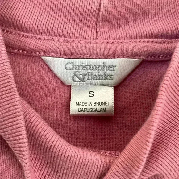 Blush pink women’s turtleneck size s Christopher & banks - Picture 2 of 2